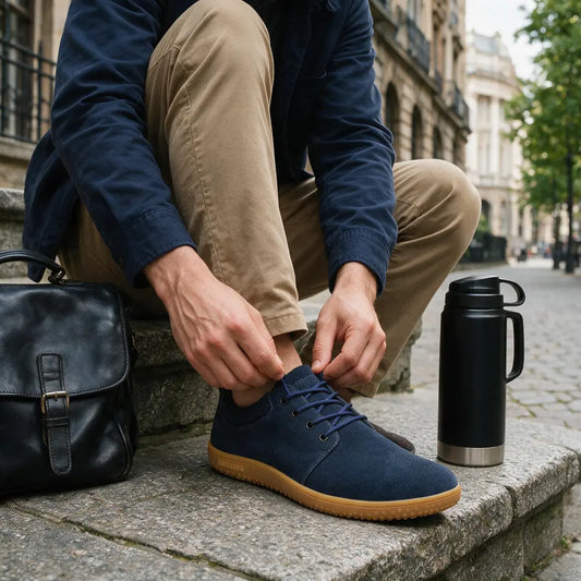 Cómo usar zapatos minimalistas a diario sin apurarte