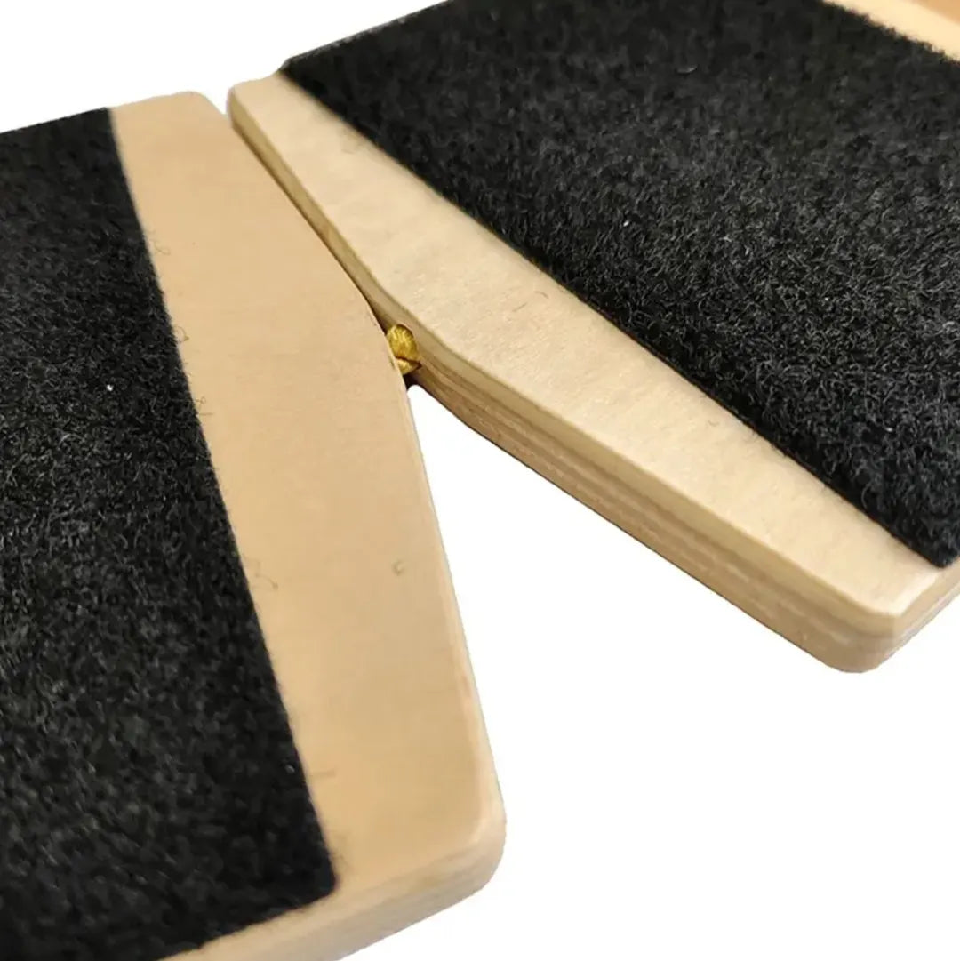 Base cilindrica madera Kineboard Sowilo — tabla de equilibrio para fortalecimiento pie barefoot Chile