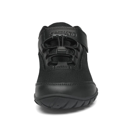 Botas respetuosas con puntera ancha para niño Saguaro Brave I, permite el movimiento natural de los dedos en el exterior.