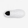 Calzado barefoot transpirable cuero sintetico blanco — zapatilla minimalista mujer Chile