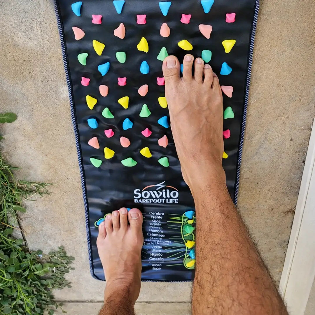 Estimulacion sensorial pies con zapatillas barefoot — propiocepcion y salud del pie natural Chile