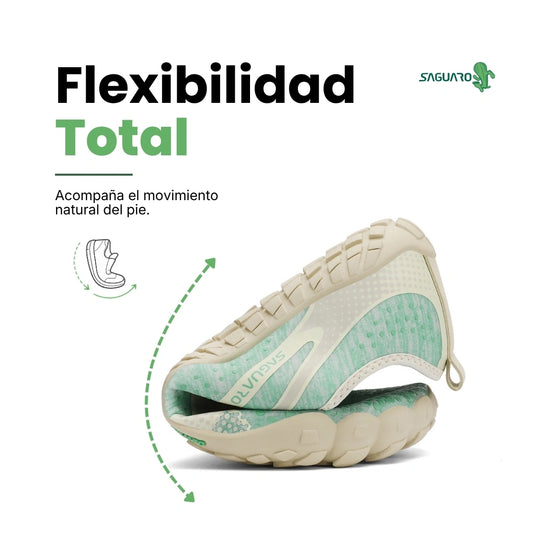 Saguaro Fast I turquesa flexibilidad — zapatilla barefoot acuatica turquesa suela flexible Chile