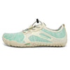 Saguaro Fast I turquesa vista lateral con estructura flexible barefoot.