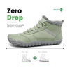 Saguaro Will I menta vista lateral mostrando suela zero drop.