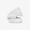 Zapato minimalista blanco flexible enrollado — zapatilla barefoot mujer suela plana Chile